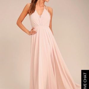 Lulu’s Blush Formal Maxi