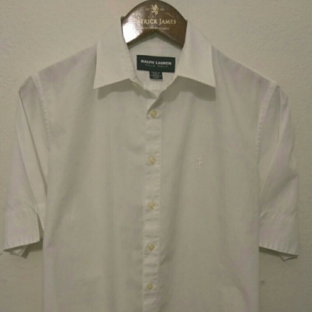 Ralph Lauren Polo Womens Size 8 White Shirt