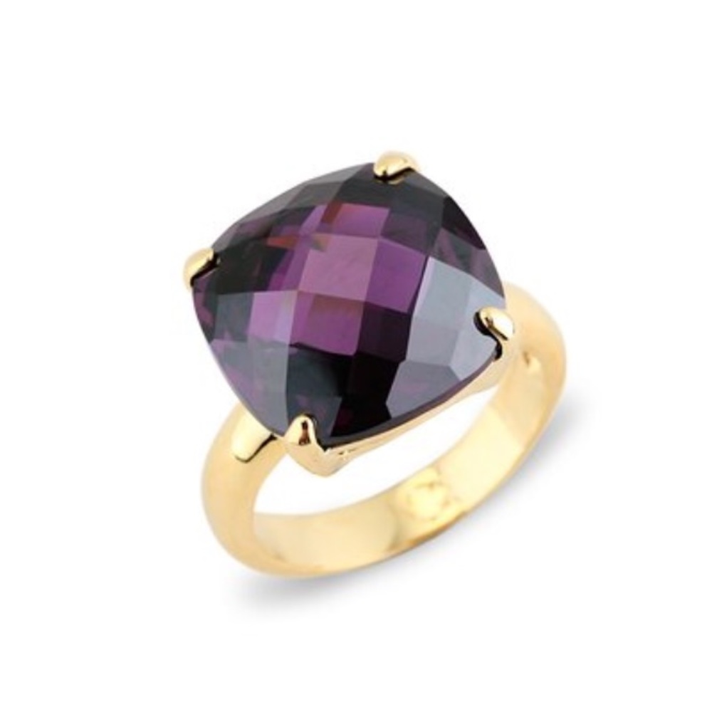C Wonder Amethyst Bling Ring