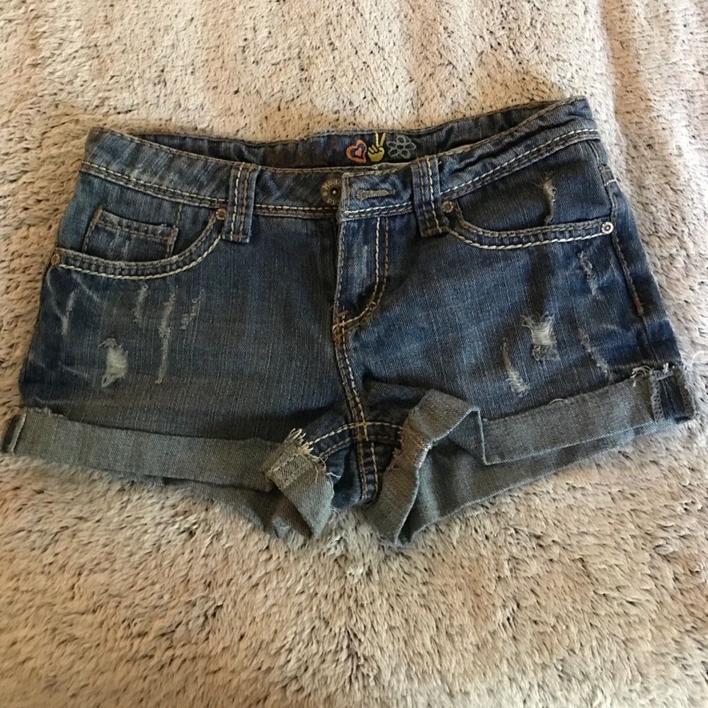 Jean shorts