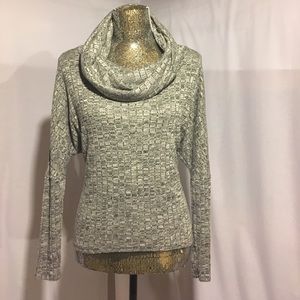 Charlotte Russe, grey tones,cowl neck,lightweight