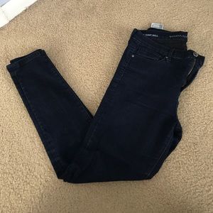 Banana Republic dark blue skinny jeans