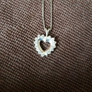 Genuine Diamond💎 Heart Neclace