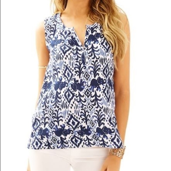 Lilly Pulitzer Tops - NWT Lilly Pulitzer Tons of Fun Larissah Top