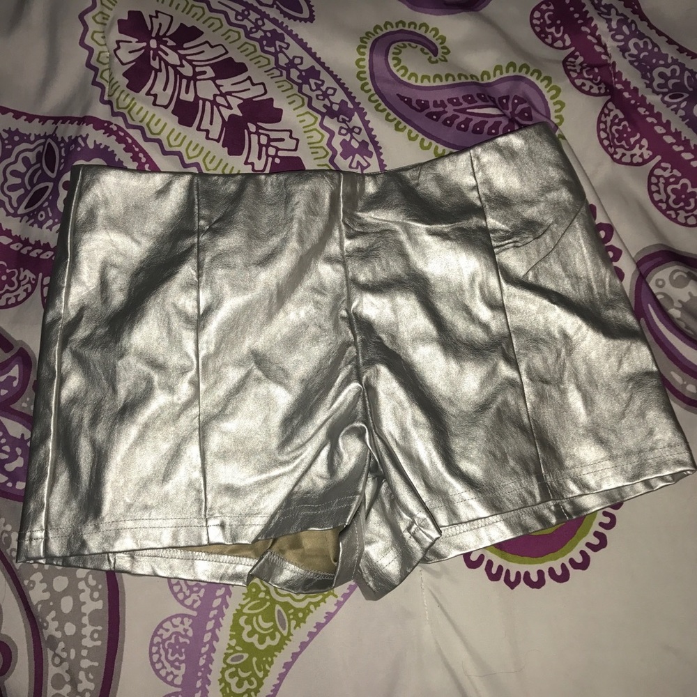 Metallic Festival Shorts