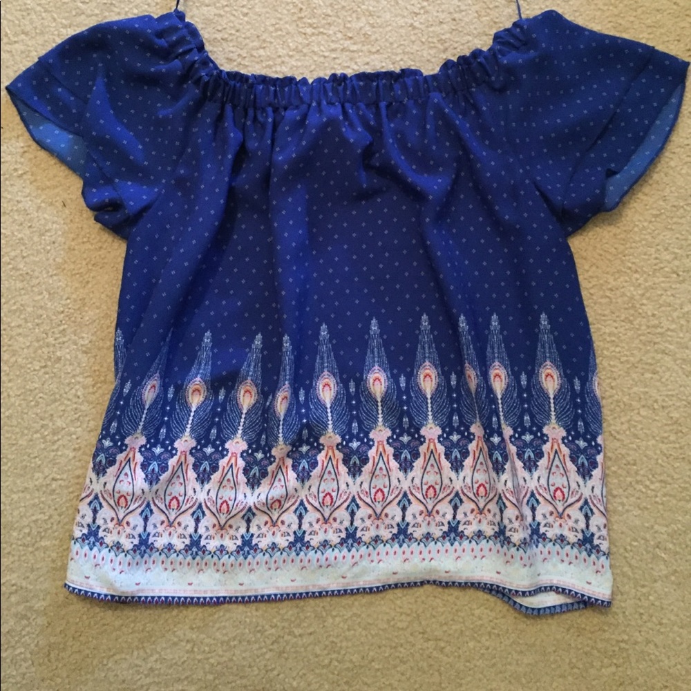 Off the shoulder top