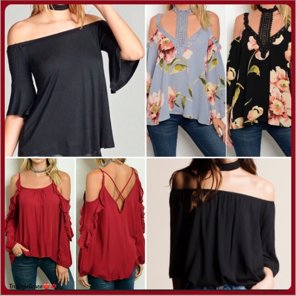 ❣️Arrived❣️ Gorgeous Cold / Off Shoulder Tops