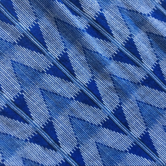 MERONA Blue Tunic Top with Crochet Trim - Large - Picture 5 of 5