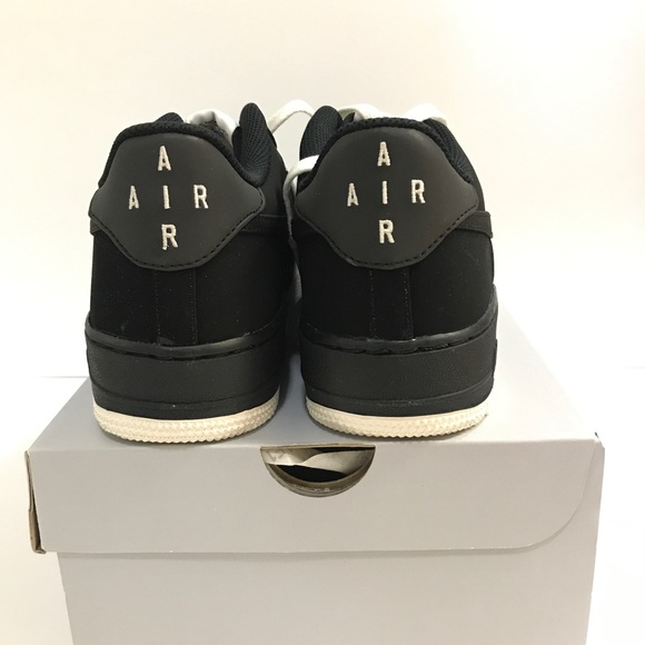 Nike Shoes | Air Force 1 Low Black White Bottom Sz 7y | Poshmark