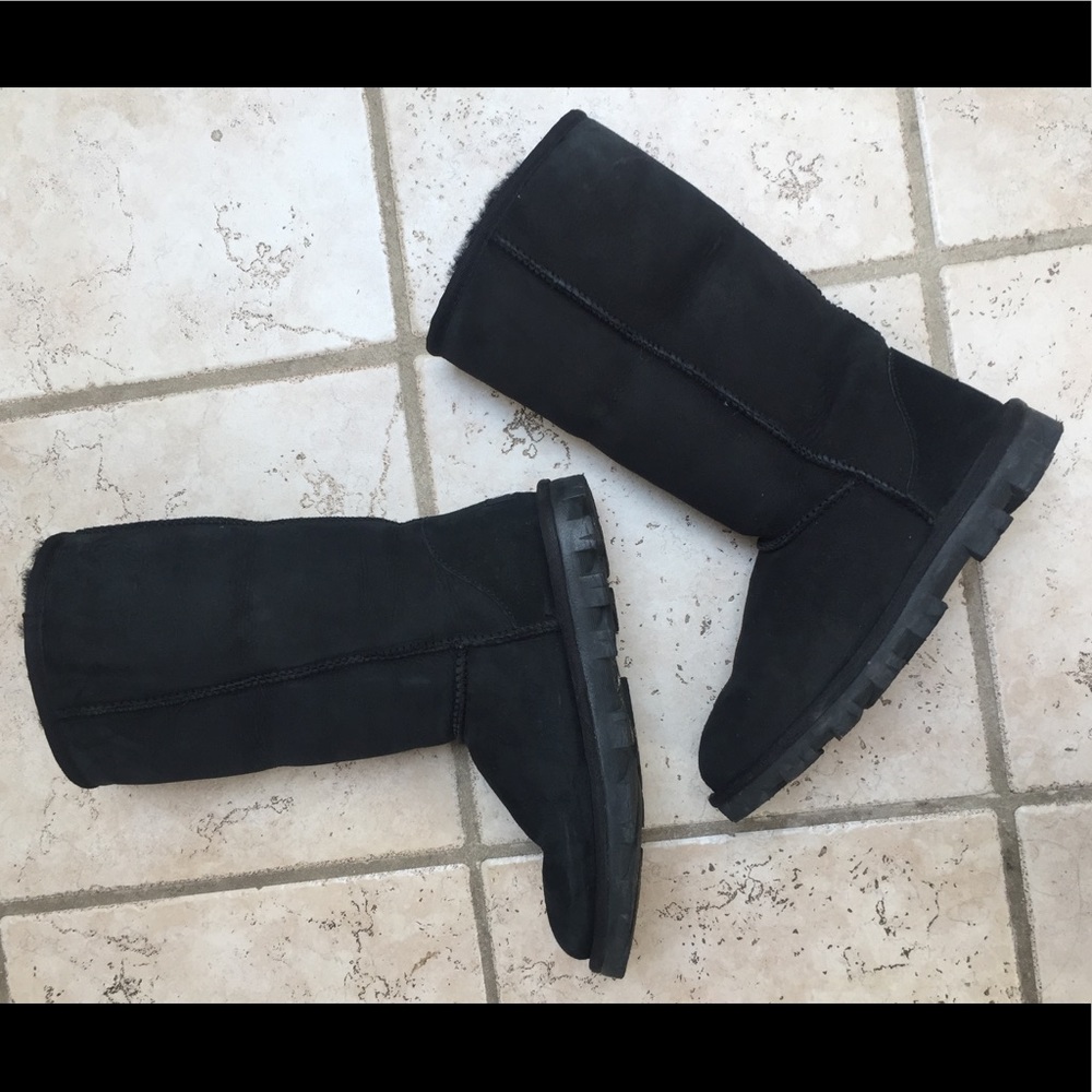 Black Tall UGG Boots