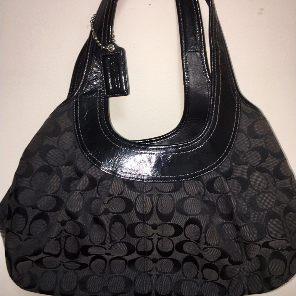 Black Coach Signature Purse