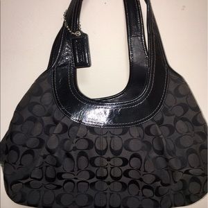 Black Coach Signature Purse