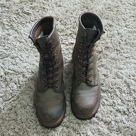 frye logger boots
