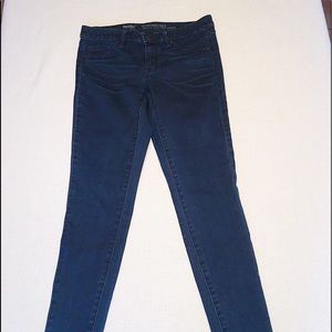Mid-Rise Denim Skinny Jeans Size 4