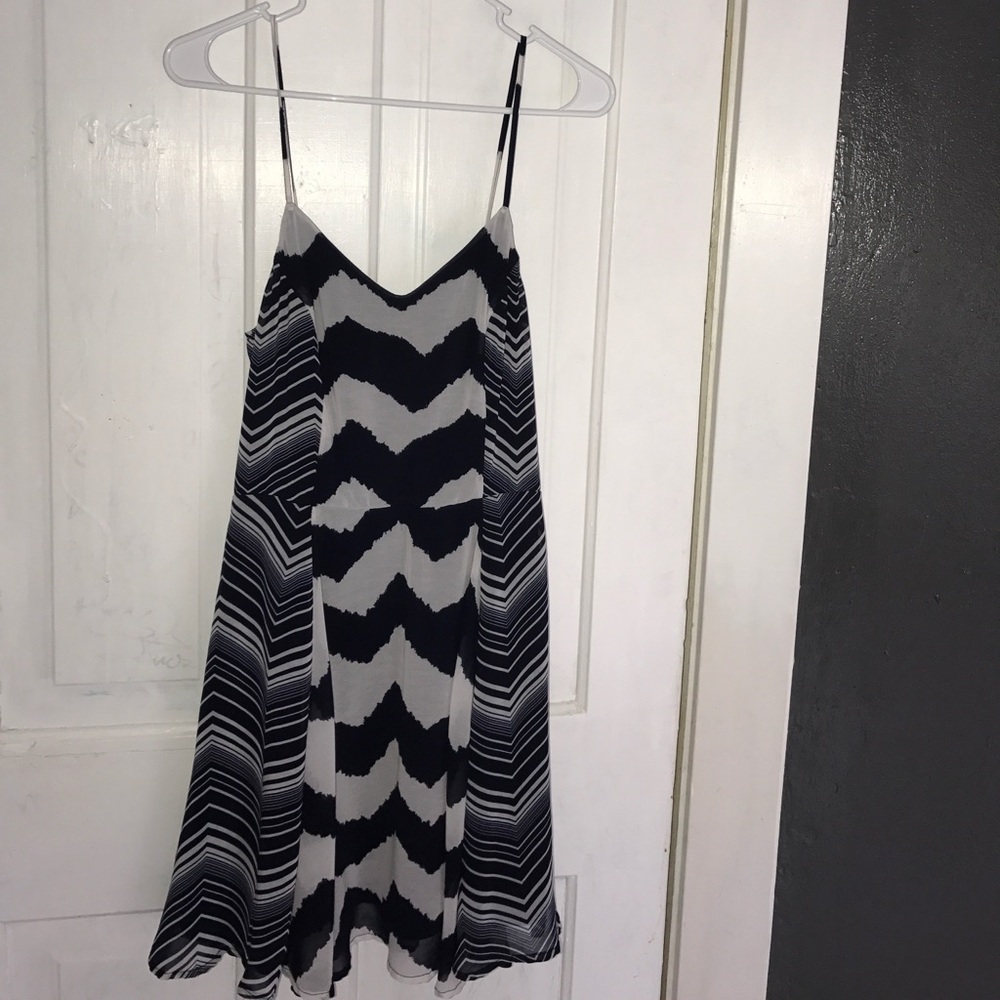Chevron Spaghetti strap dress