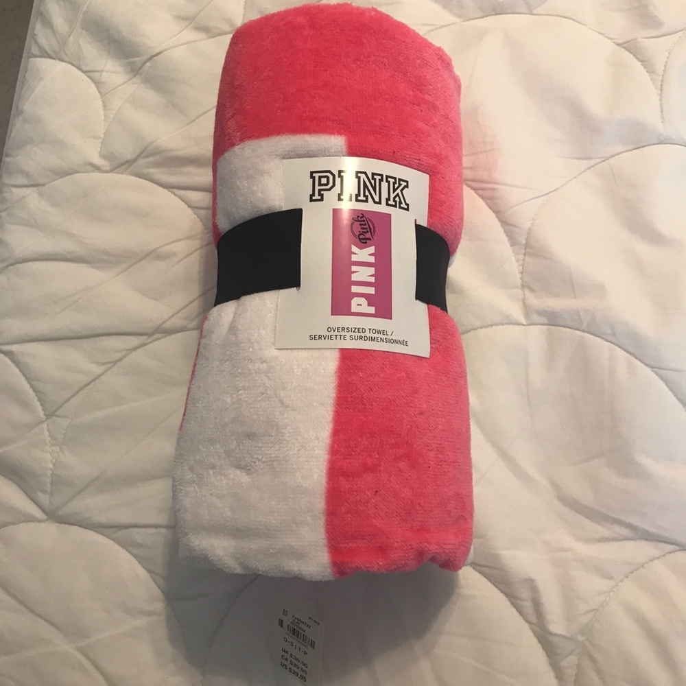 Oversized Pink Towel
