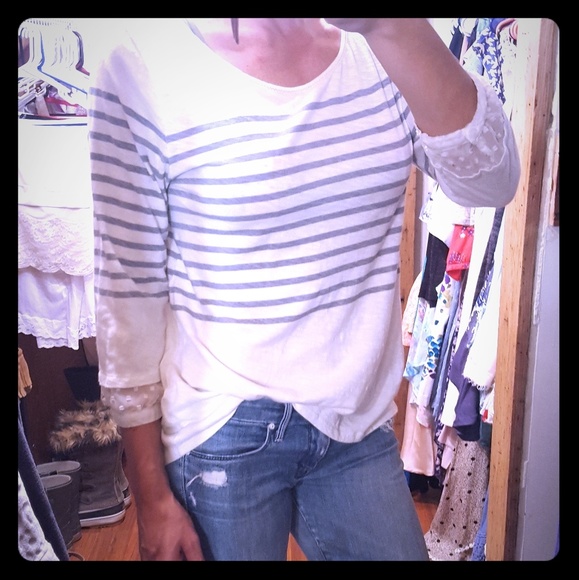 Anthropolgie Little Yellow Button Top - Picture 1 of 4