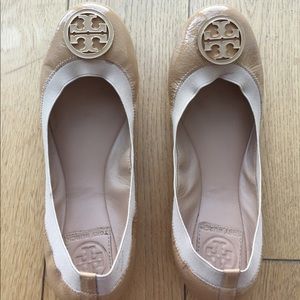 Authentic Tory Burch Caroline Ballet Flats Size 8
