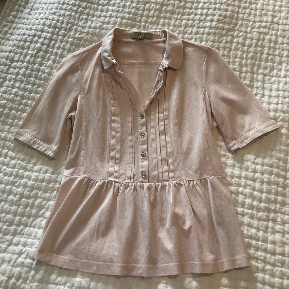 BURBERRY light pink Blouse