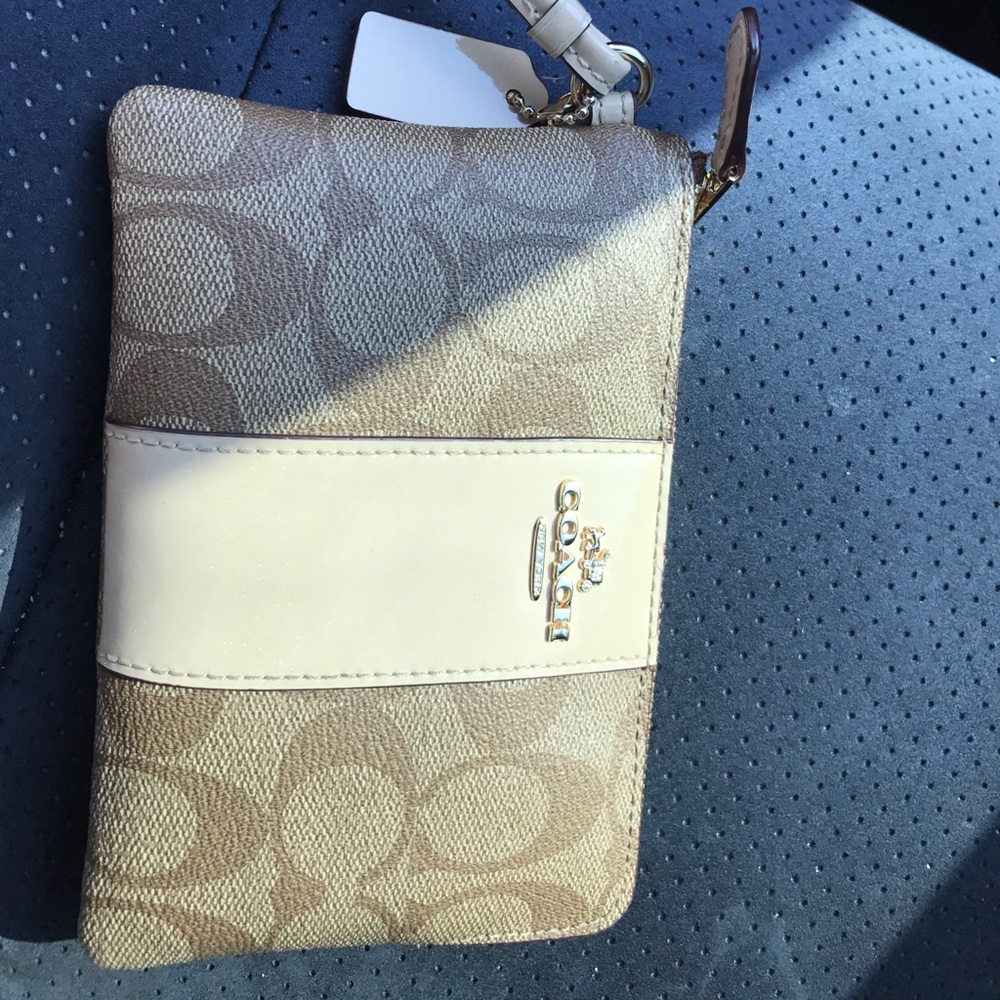 Coach wristlet