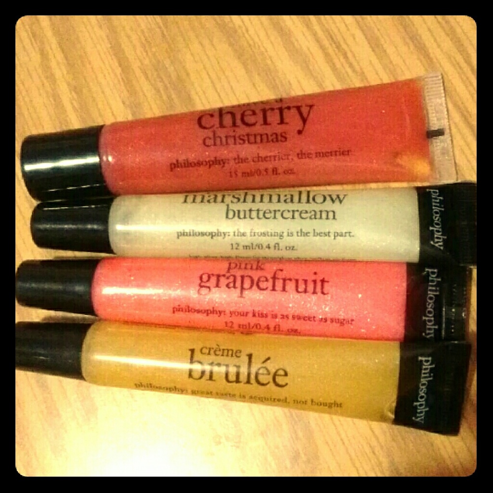 FLASH SALE!!!! Philosophy lip gloss bundle