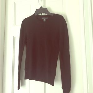 Black Banana Republic staple sweater.