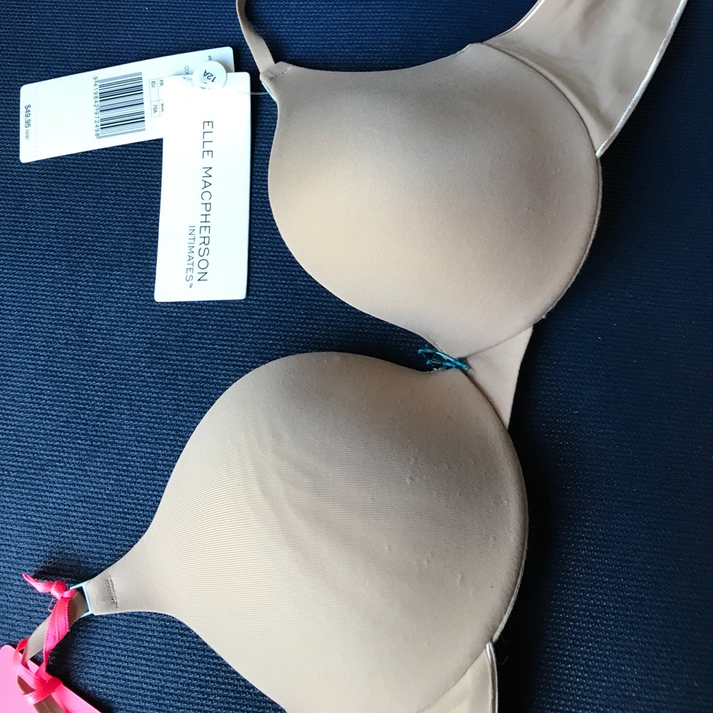 NWT Elle Macpherson E70-484 Double Skins II Bra Nd
