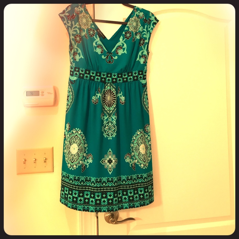 Turquoise dress from INC