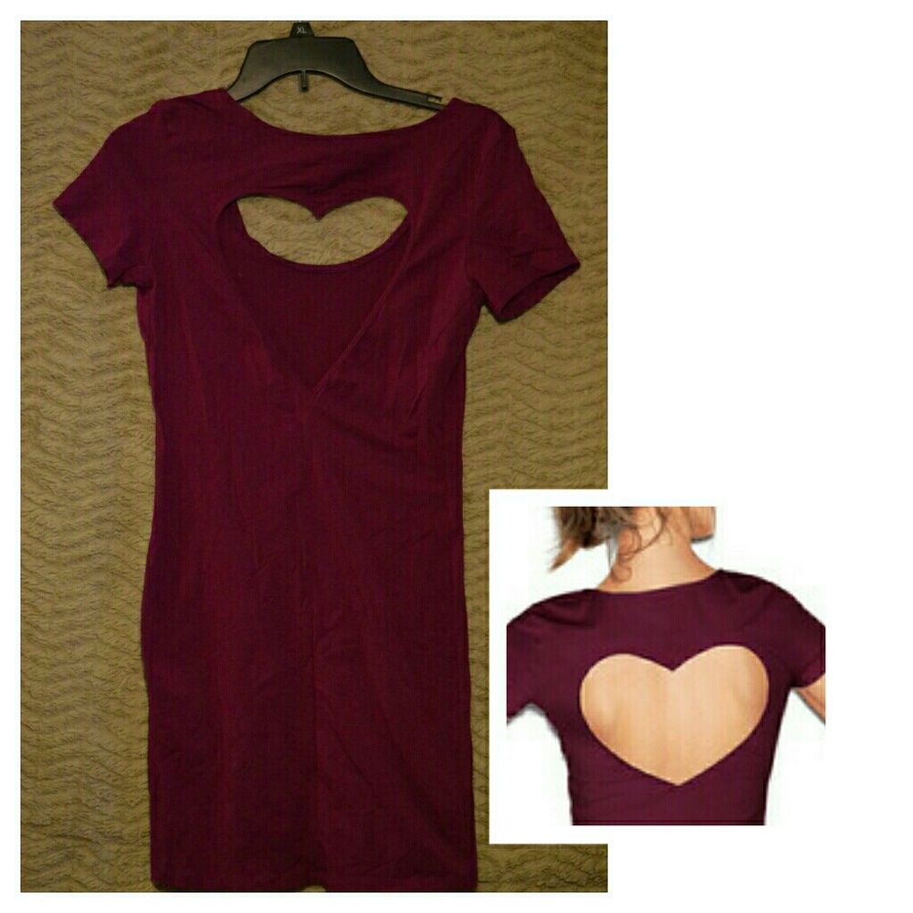 Victoria's secret PINK cut out back bodycon dress