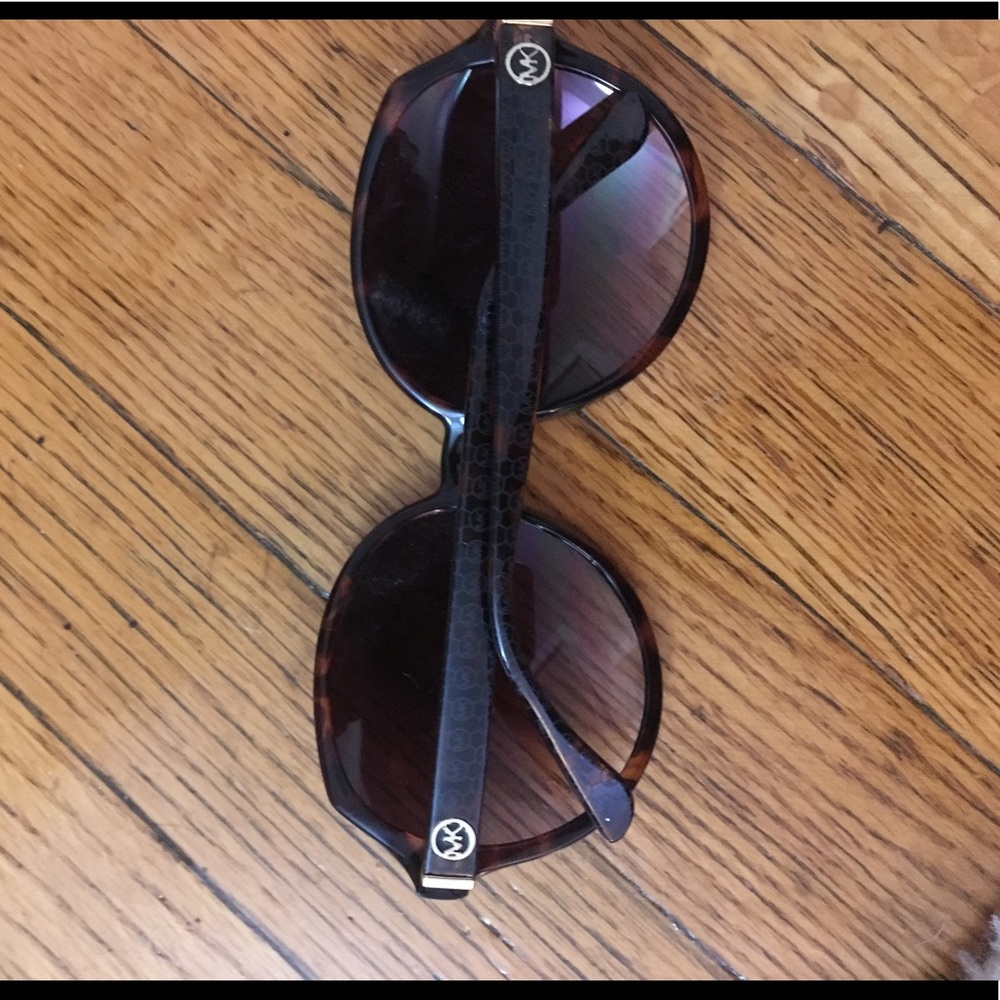 Michael Kors brown round sunglasses