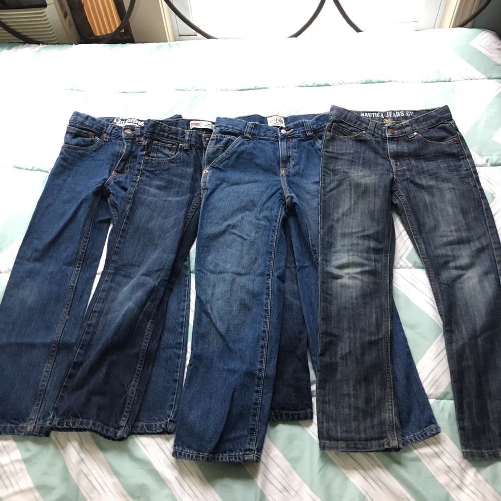 Bundle of 4 Size 7 Blue Jeans