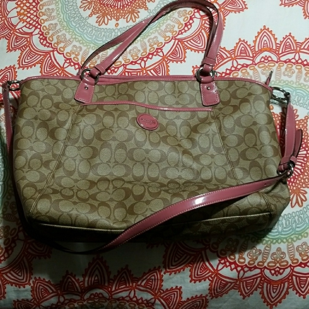 Authentic Coach Diaper Bag