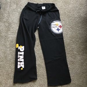 Victoria's Secret Pittsburgh Steelers sweatpants