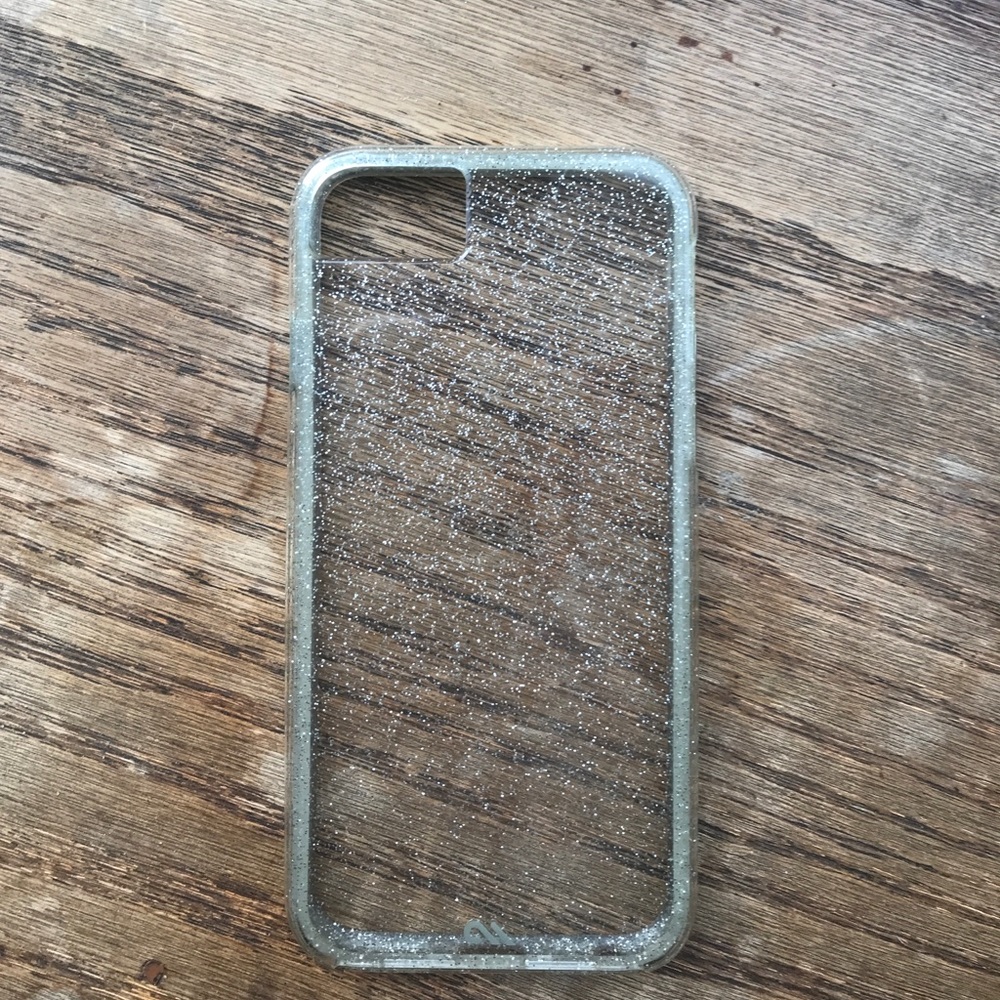 Casemate clear sparkle case