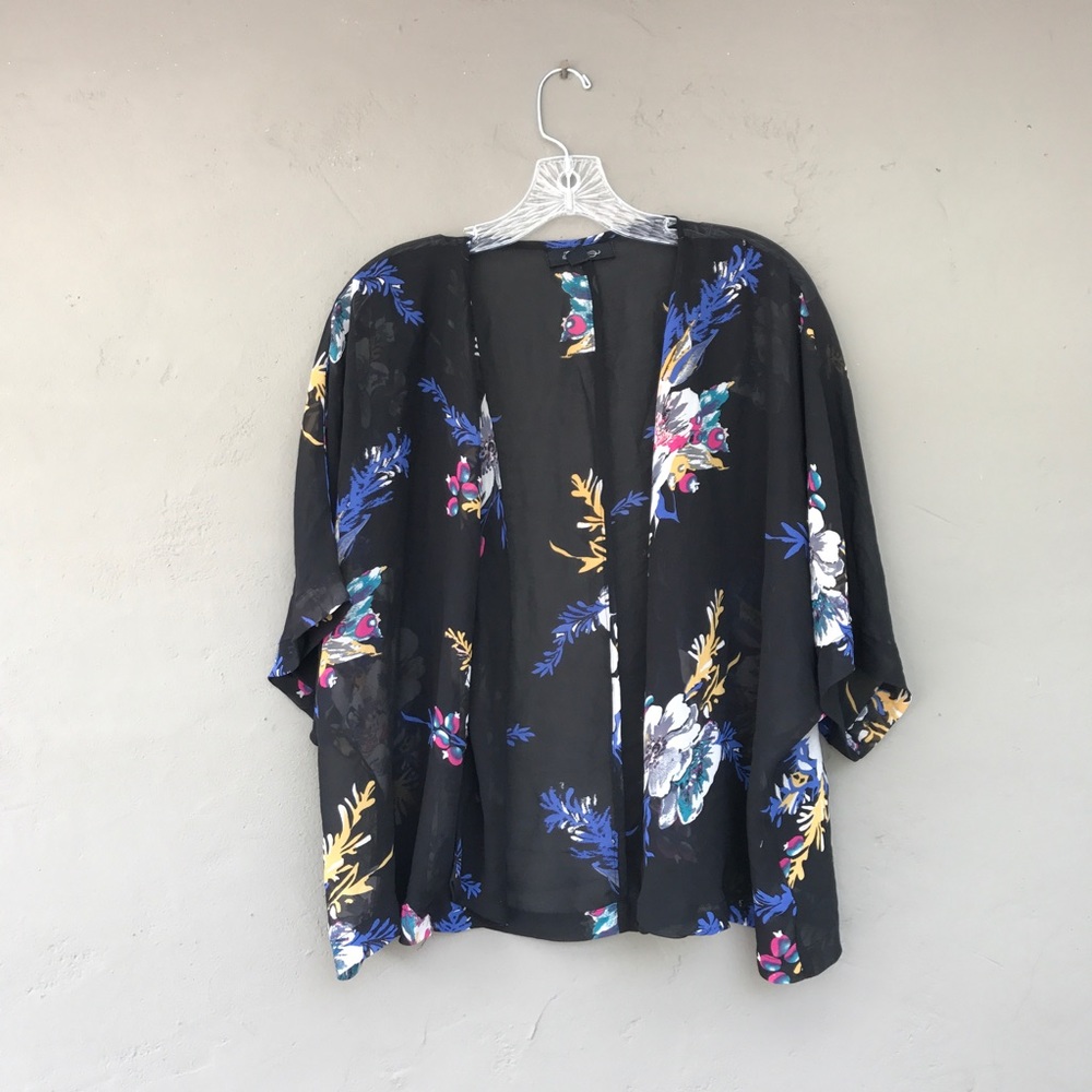 SOLD F21 Floral Kimono