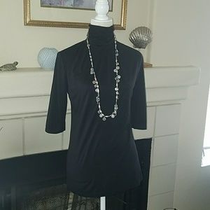 Banana Republic short sleeve turtle neck