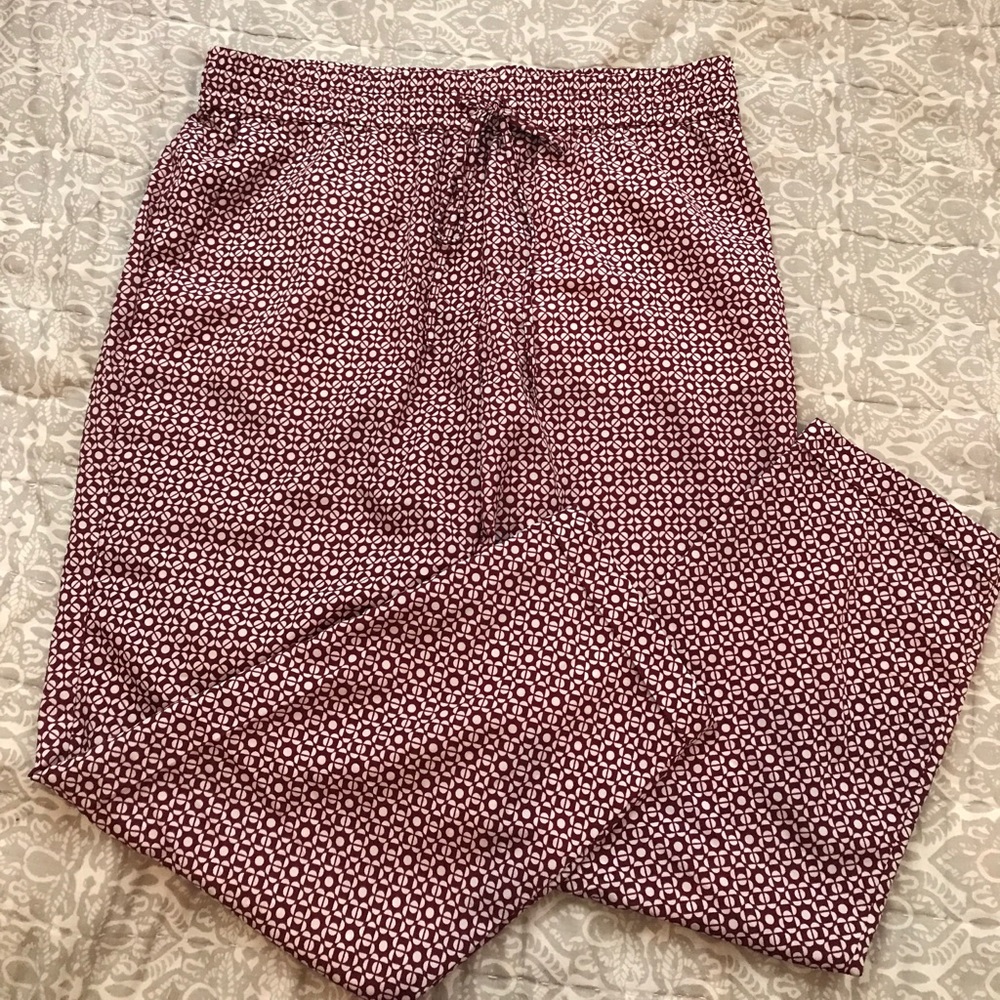 Patterned J. Crew Pants