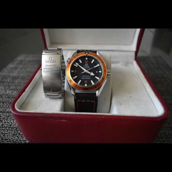 Omega planet ocean seamaster 42mm orange bezel - Picture 2 of 8