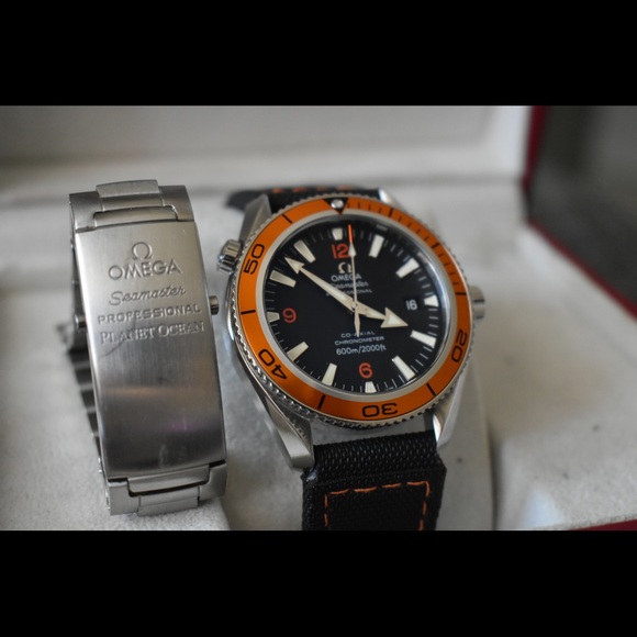 Omega planet ocean seamaster 42mm orange bezel - Picture 4 of 8