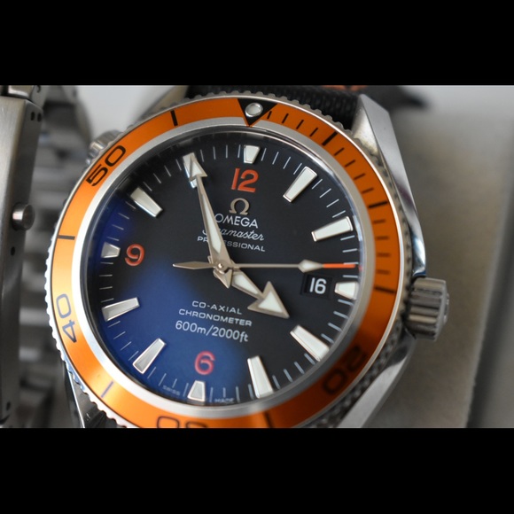 Omega planet ocean seamaster 42mm orange bezel - Picture 5 of 8