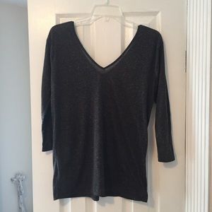 Urban Outfitters Gray v-neck Urban Outfitters Gray v-neck