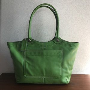 Coach Leather Tote