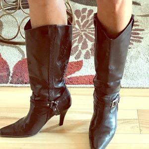 Victoria's Secret heel cowboy boots