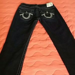 True religion blue jeans