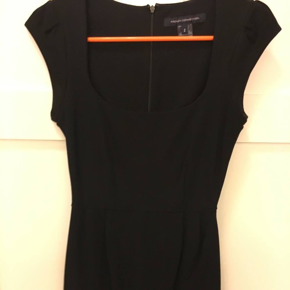Black cocktail dress