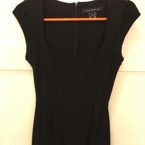 Black cocktail dress