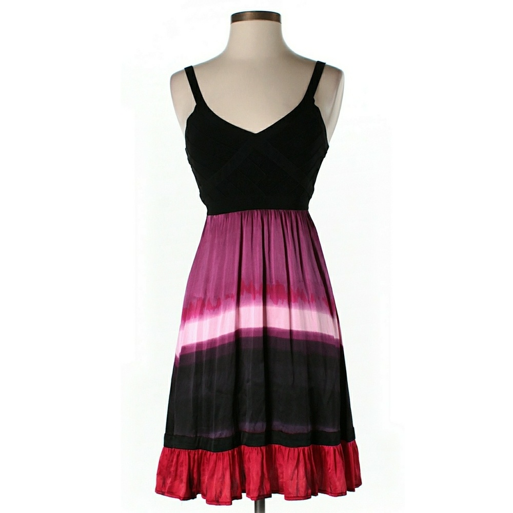 Bebe Silk A-Line Dress