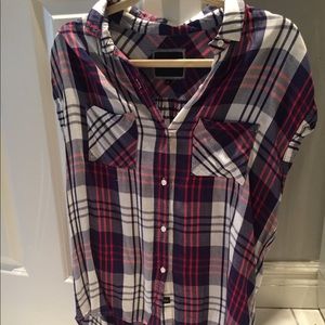 Rails short sleeve button down