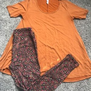 Lularoe XXS Perfect T and OS leggings