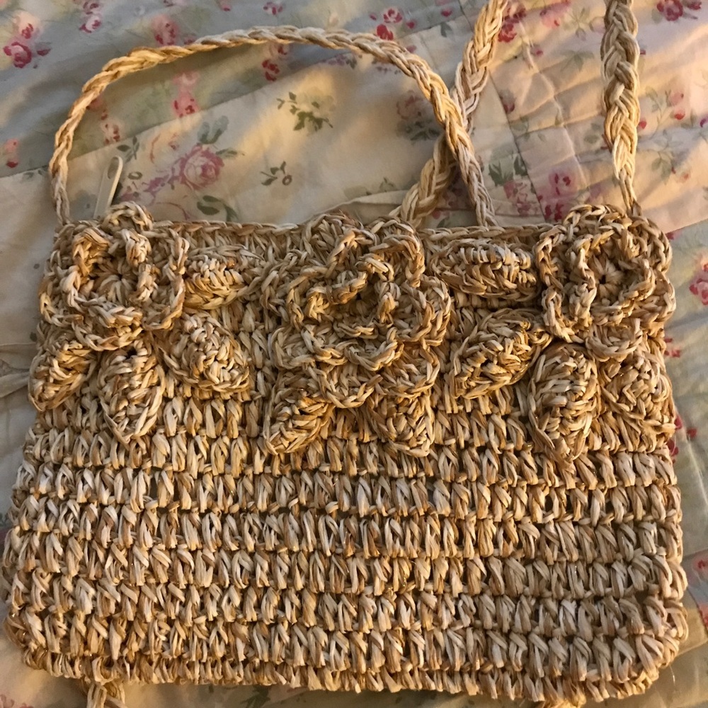 Chappelli Straworld crossbody purse